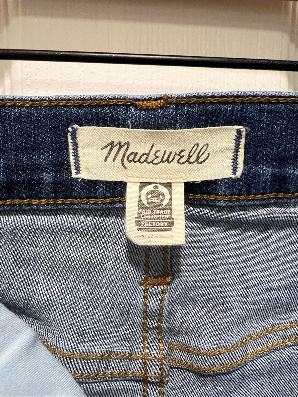 Madewell Stovepipe Jeans - Antoine Wash - Size 27 - Picture 8 of 11